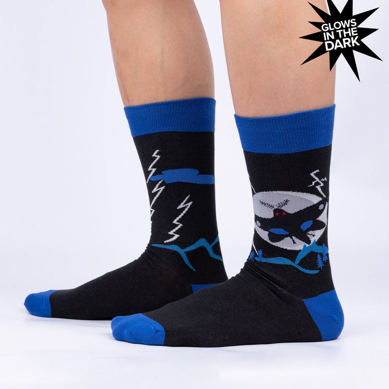 BUTTERFLY GLOW IN THE DARK SOCKS