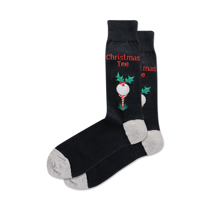 CHRISTMAS TEE CREW SOCKS