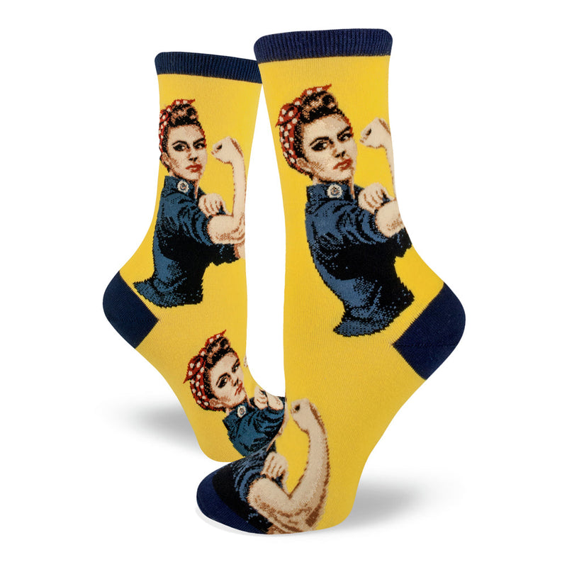 ROSIE THE RIVETER SOCKS
