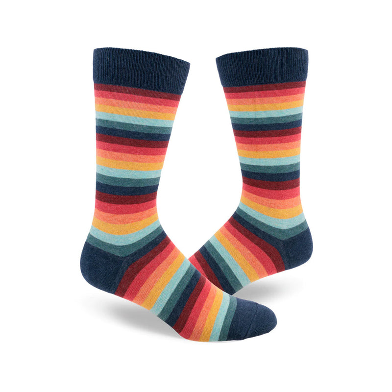 RETRO '70S STRIPE SOCKS