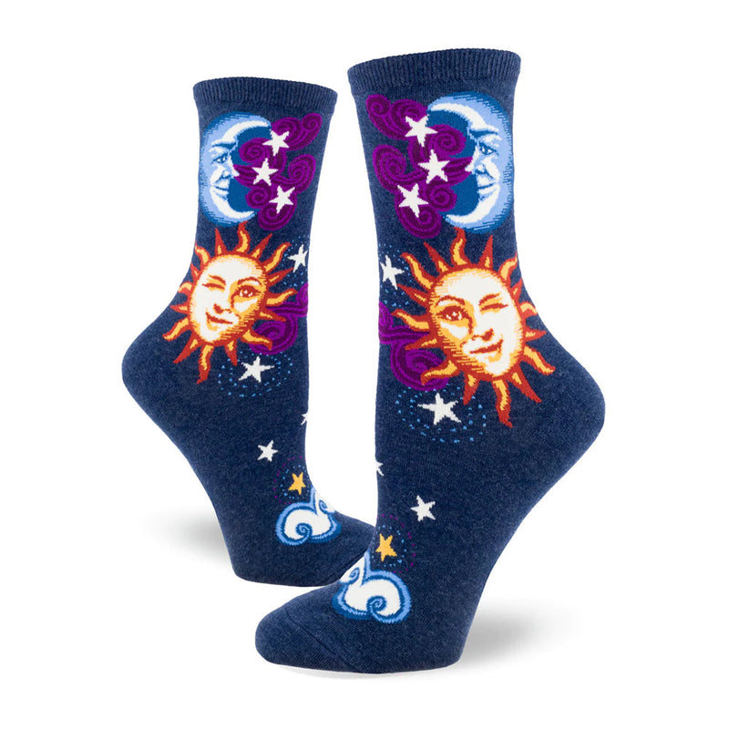CELESTIAL SUN & MOON SOCKS