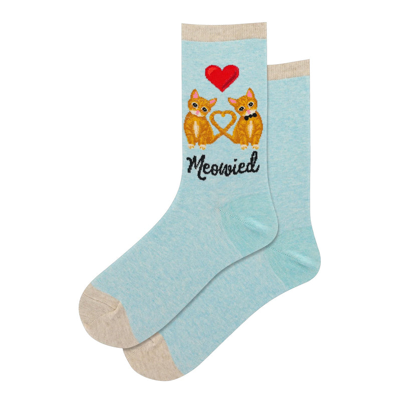 MEOWIED CREW SOCKS