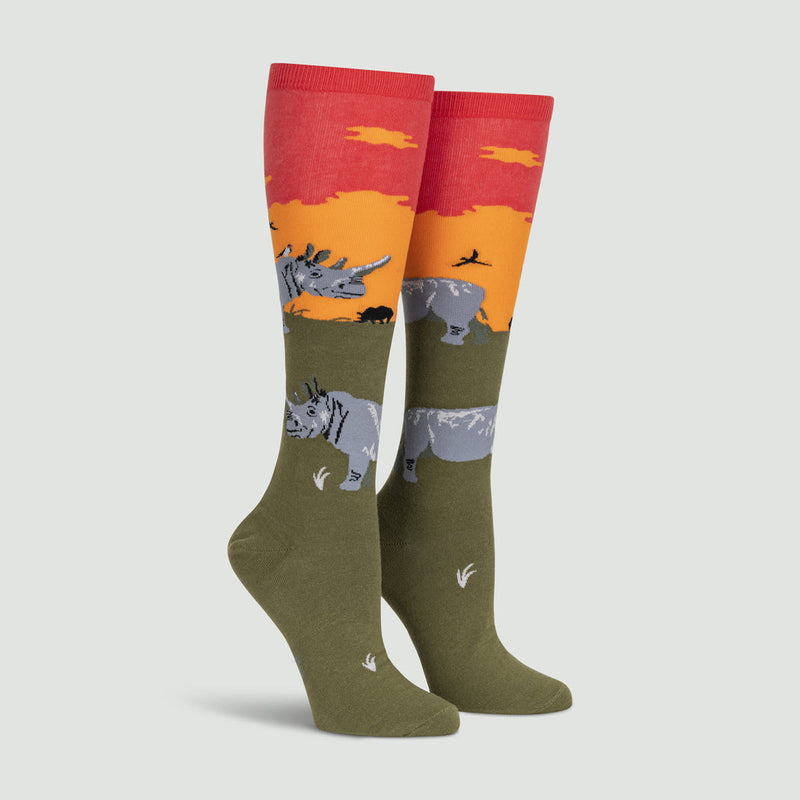 RHINO-CORN KNEE HIGH SOCKS