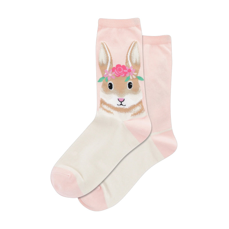 FLOWER CROWN BUNNY SOCKS