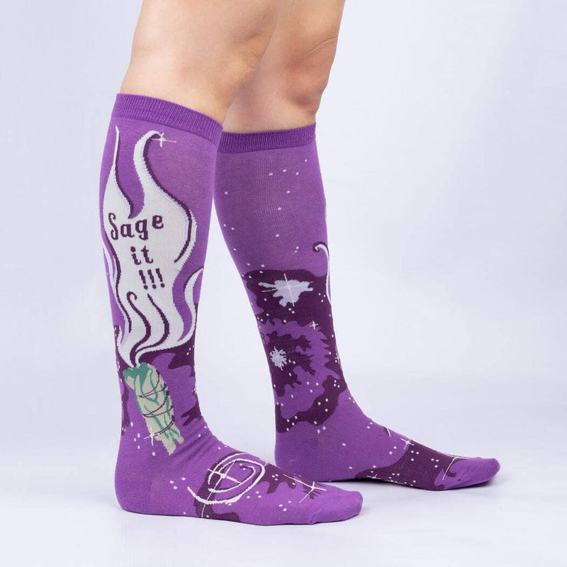 SAGE IT!!! KNEE HIGH SOCKS
