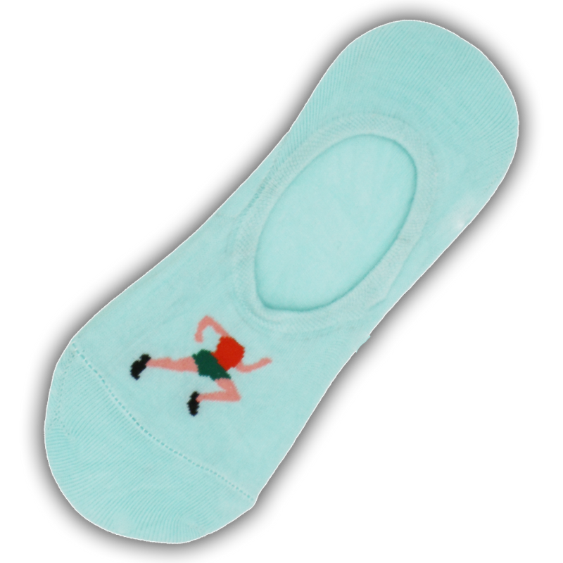 LETS GO FOR A RUN NO SHOW SOCKS