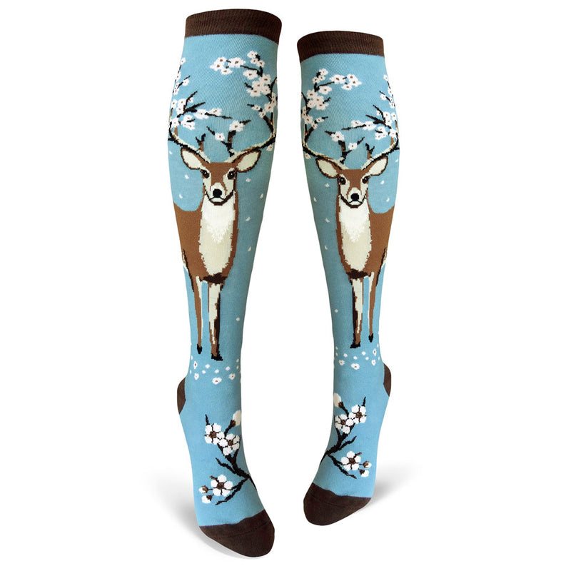 DEER KNEE HIGH SOCKS