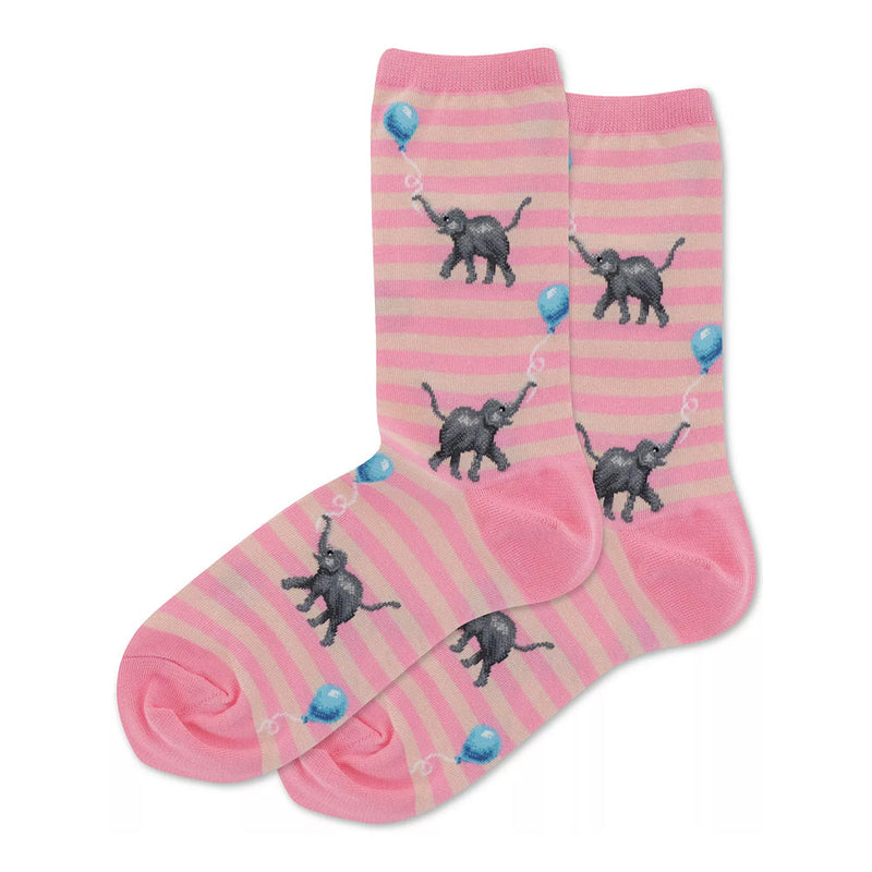 ELEPHANTS WITH BALLOONS SOCKS