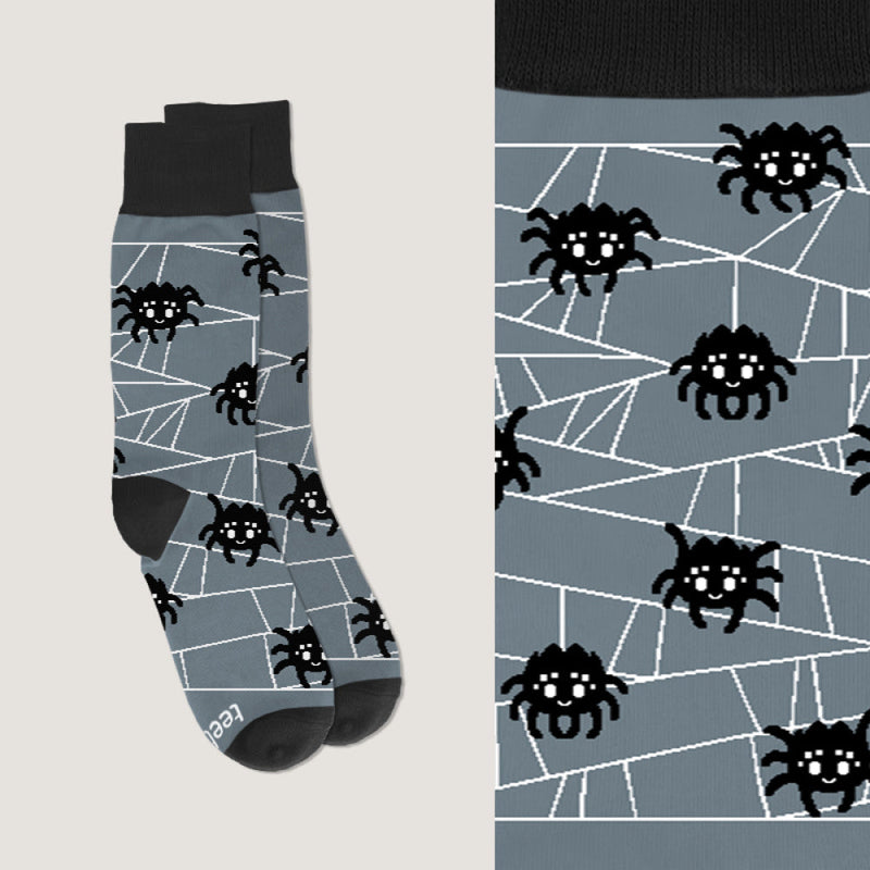 SPOOKY SPIDER SOCKS