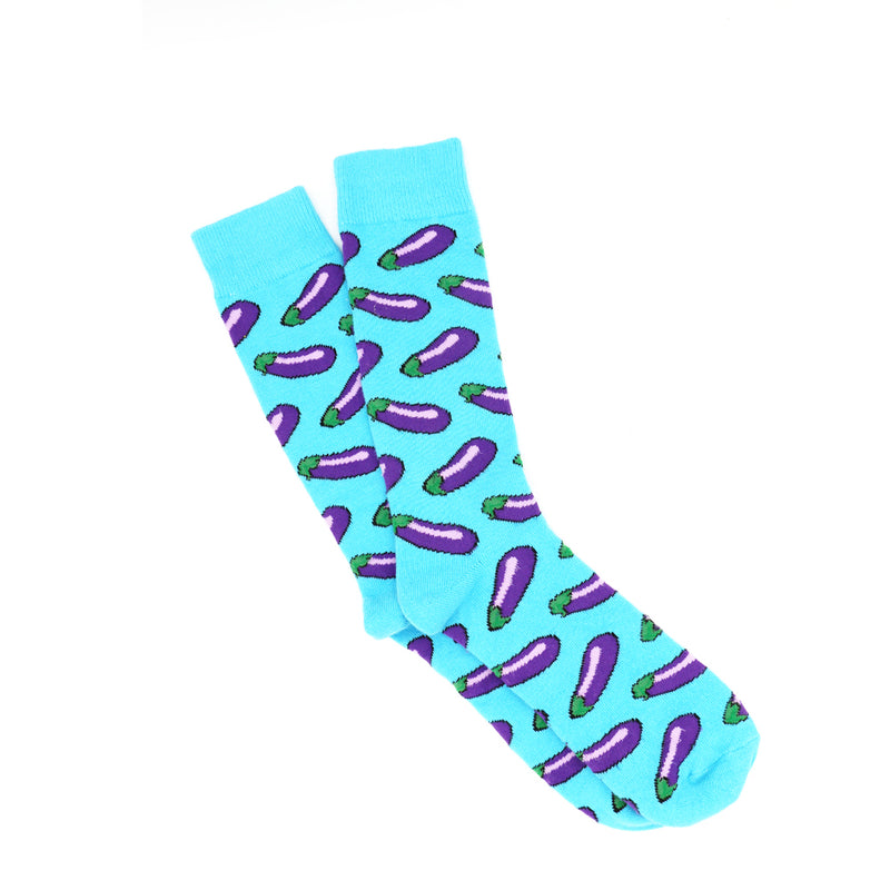 EGGPLANT SOCKS