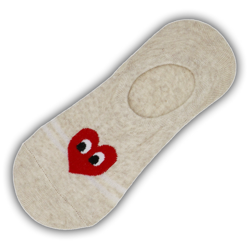 HEARTS NO SHOW SOCKS