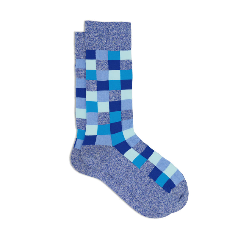 MARL CHECK PRINT SOCKS