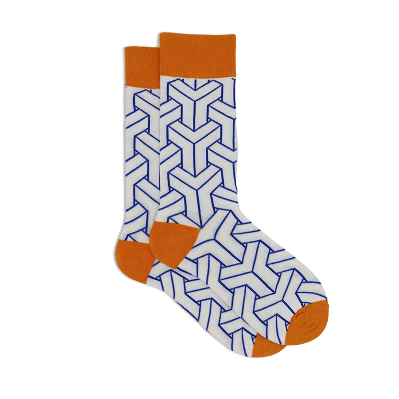 ABSTRACT ISOMETRIC SOCKS