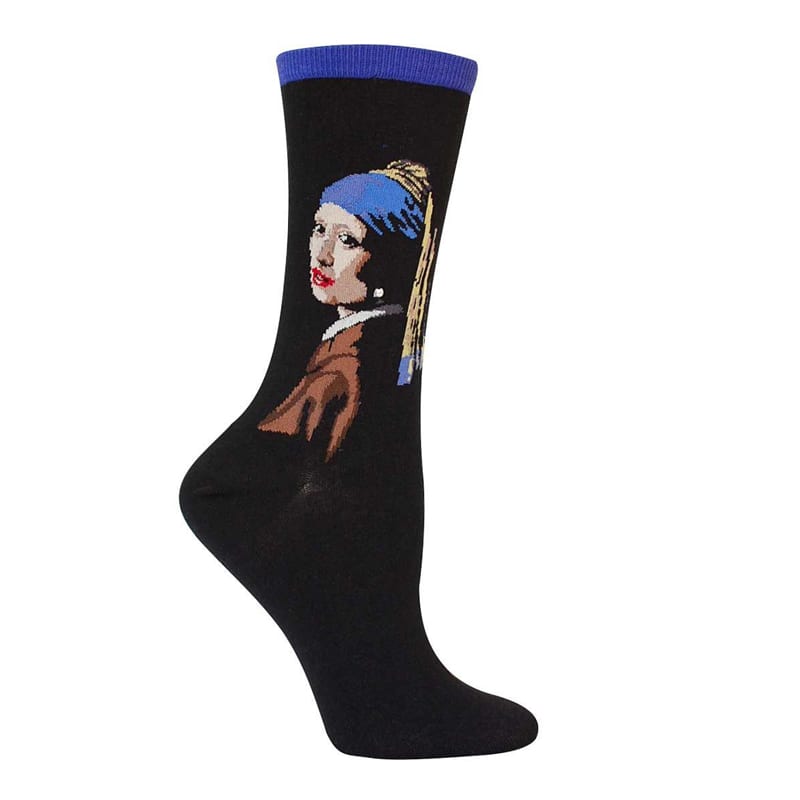 GIRL WITH PEARL EARRINGS SOCKS
