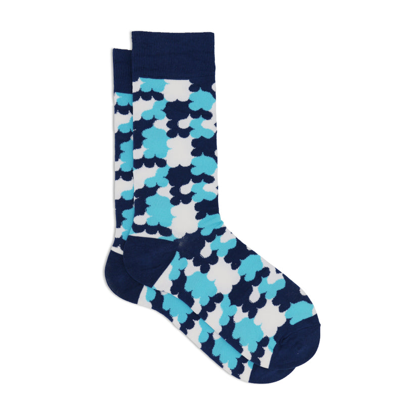 BLUE TRIPPY SOCKS