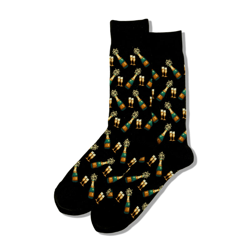 CHAMPAGNE BOTTLES SOCKS