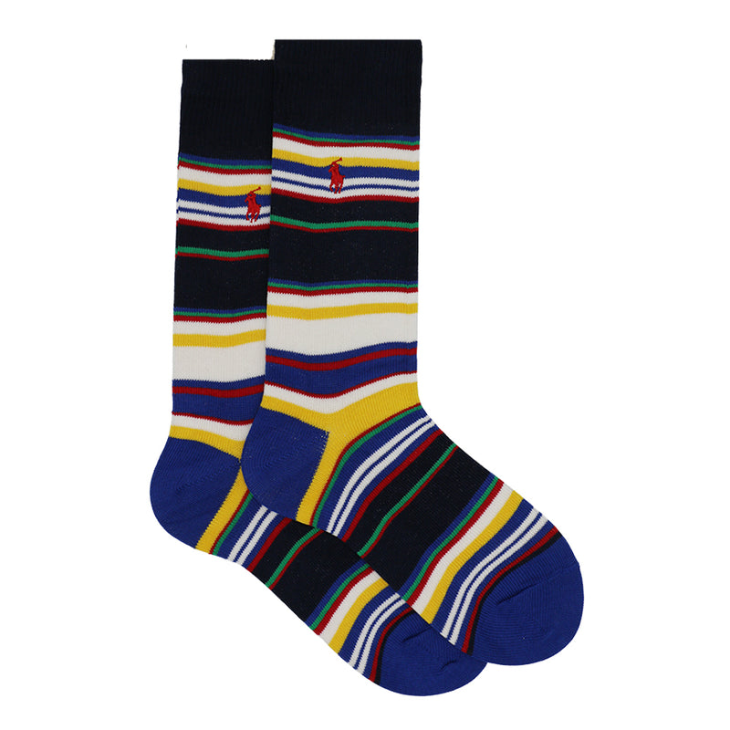 COLORFUL POLO STRIPES SOCKS