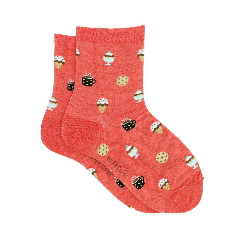 COOKIES AND CREAM ANKLE SOCKS
