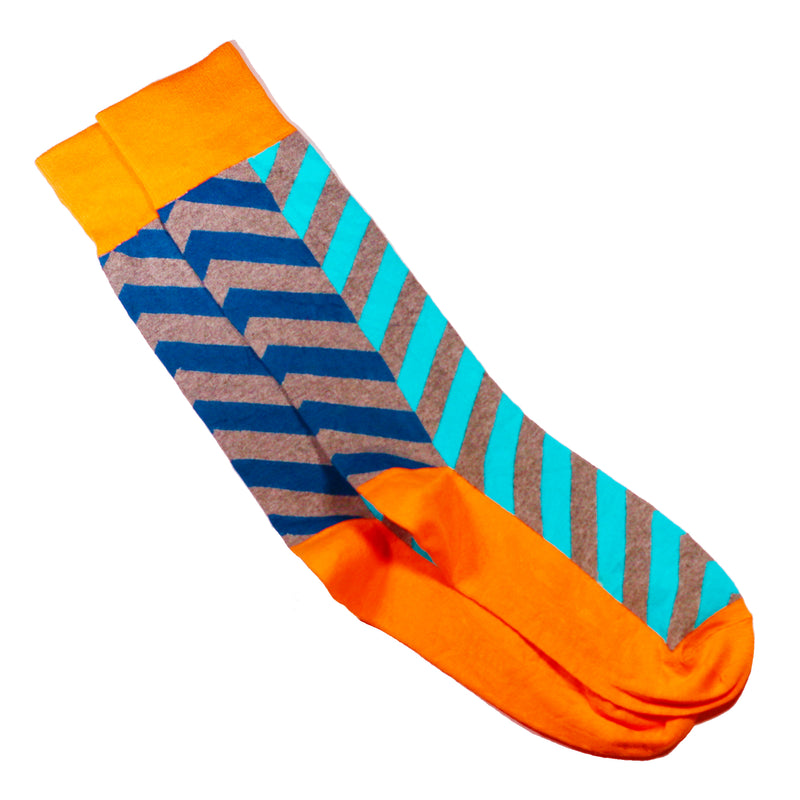 DIAGONAL STRIPES SOCKS