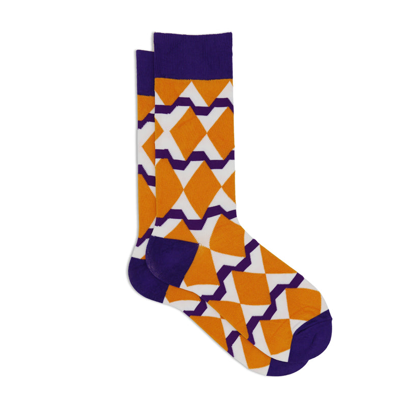 DIAMOND SYMMETRY SOCKS