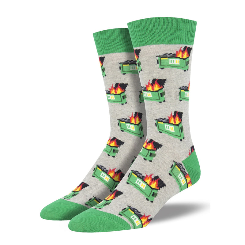 DUMPSTER FIRE SOCKS