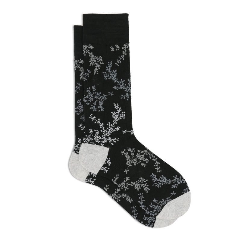FERN FLORAL PRINT SOCKS