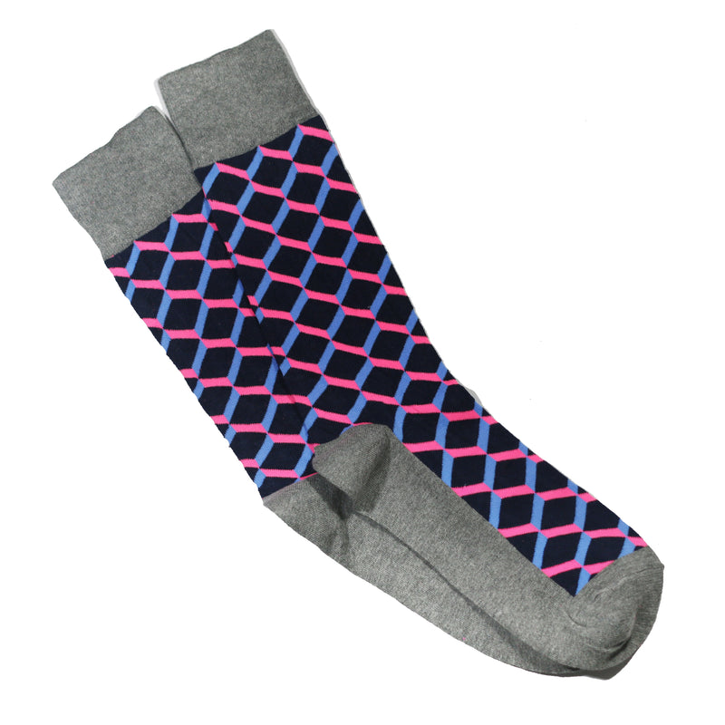 GEOMETRIC PATTERN SOCKS