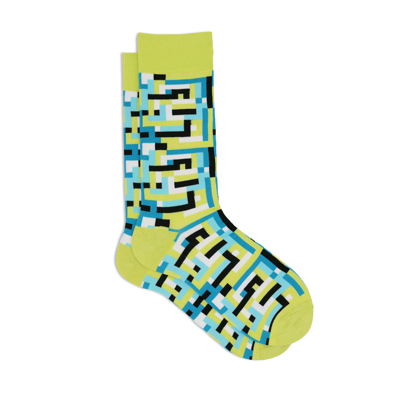 GREEN WILD ART SOCKS