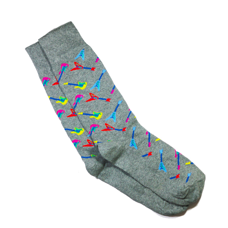 GUITAR PRINT SOCKS