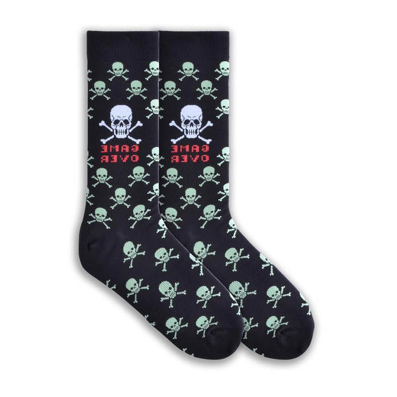 GAME OVER CROSSBONES SOCKS