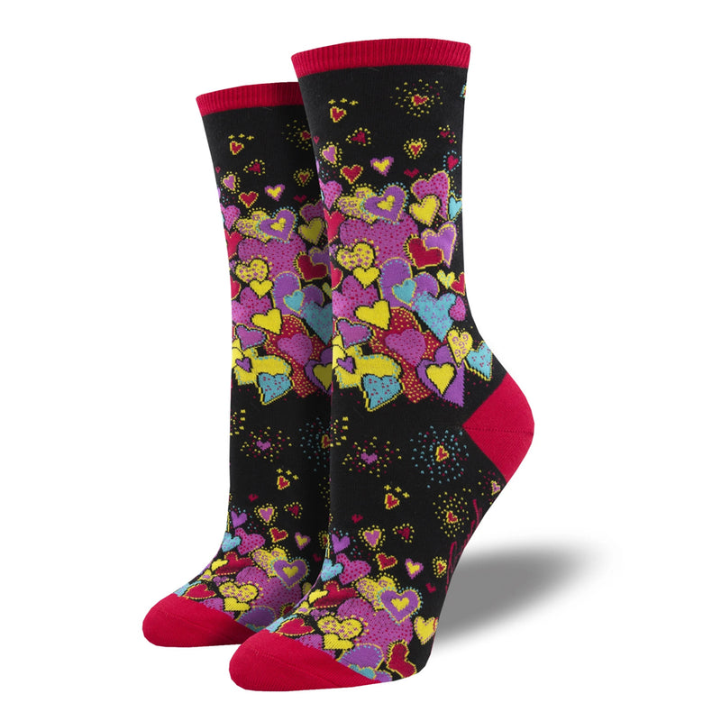 LAUREL BURCH "HEARTS" SOCKS