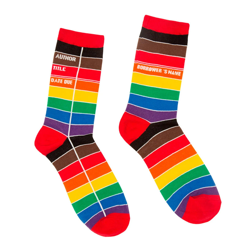 LIBRARY CARD SOCKS