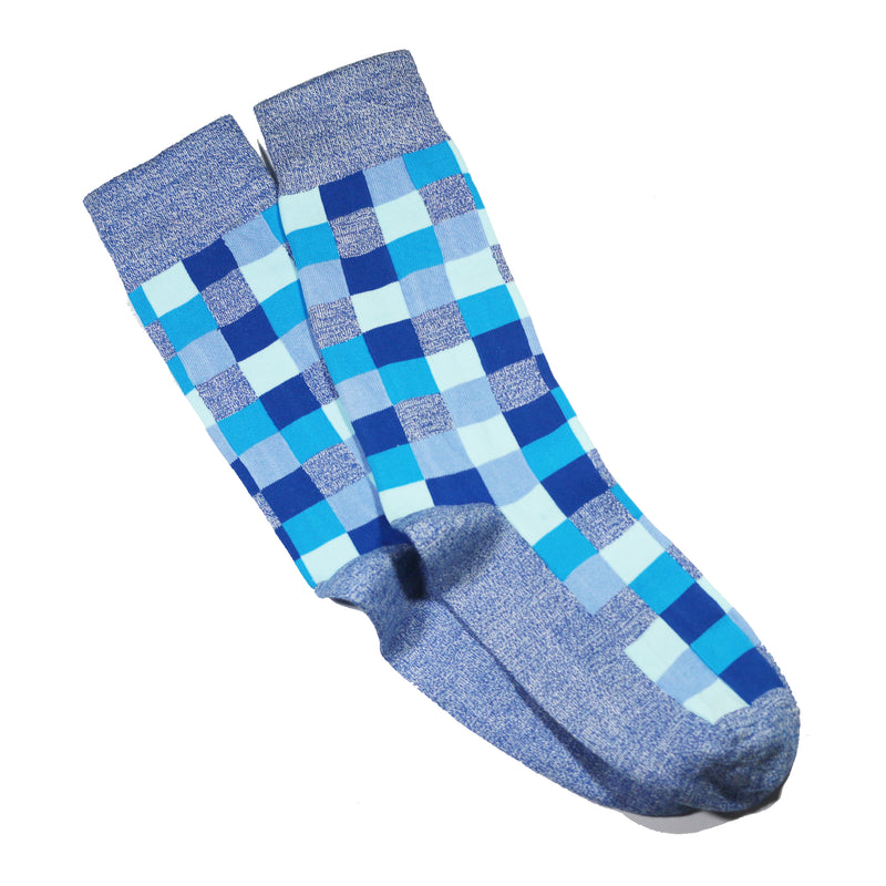 MARL CHECK PRINT SOCKS