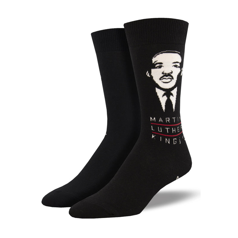 MARTIN LUTHER KING PORTRAIT SOCKS