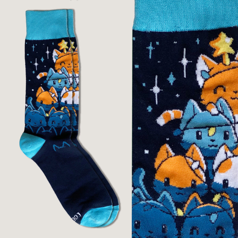 MEOWY CHRISTMAS SOCKS