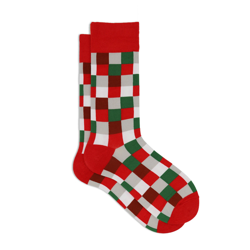 MULTICOLOR SQUARE SOCKS