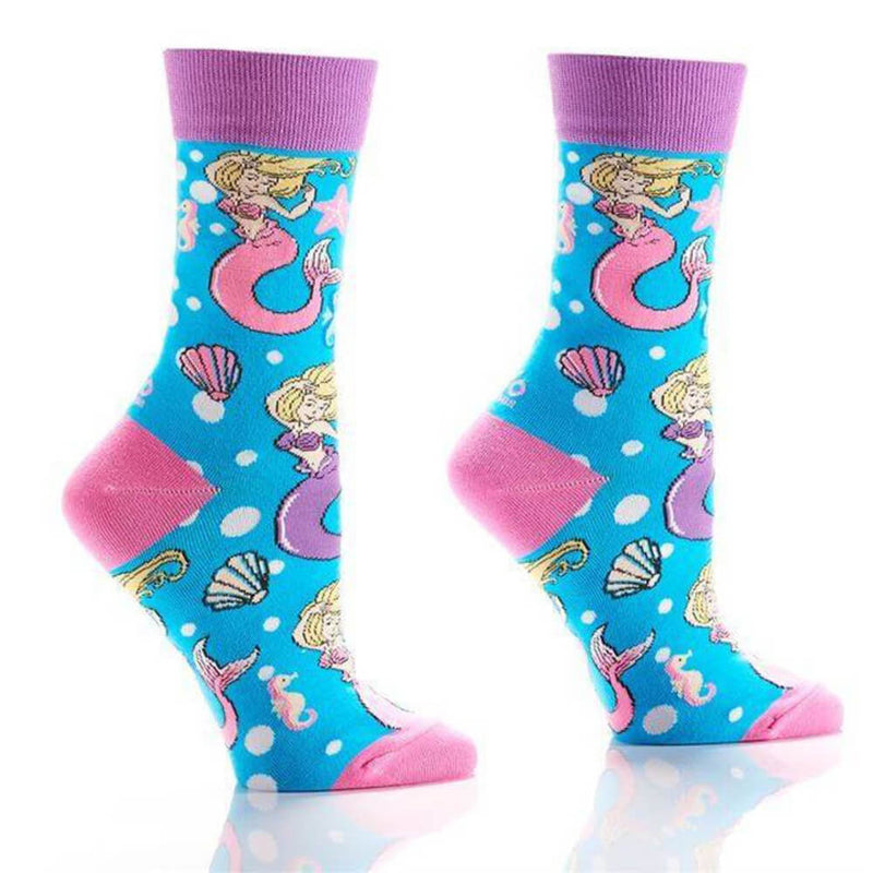 MERMAID AND SEASHELLS SOCKS