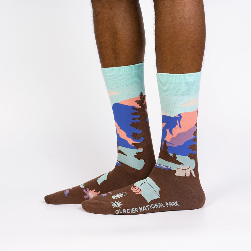 GLACIER NATIONAL PARK SOCKS