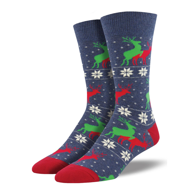 NAUGHTY REINDEER GAMES SOCKS