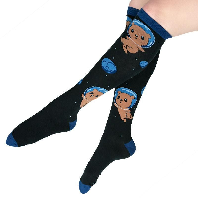 OTTER SPACE KNEE HIGH SOCKS