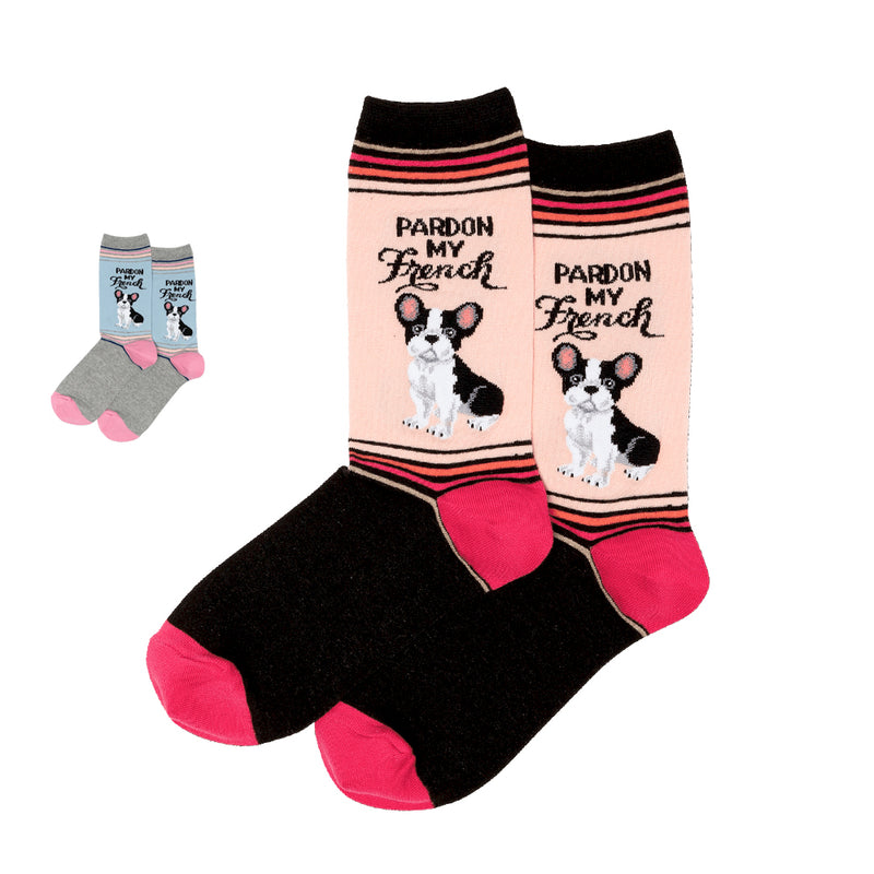 PARDON MY FRENCH SOCKS