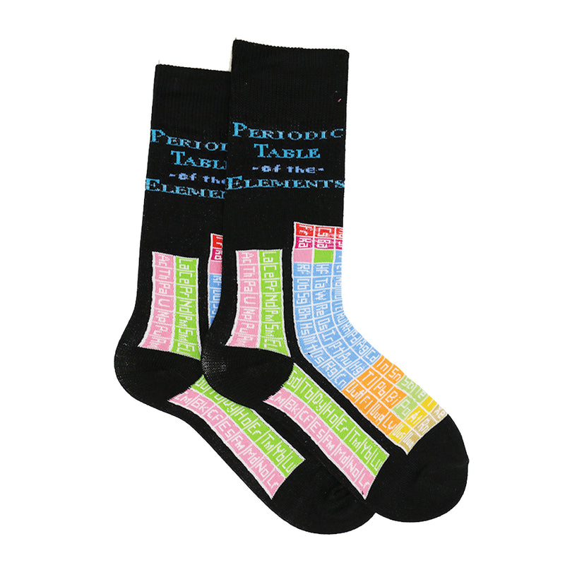 PERIODIC TABLE ELEMENTS SOCKS