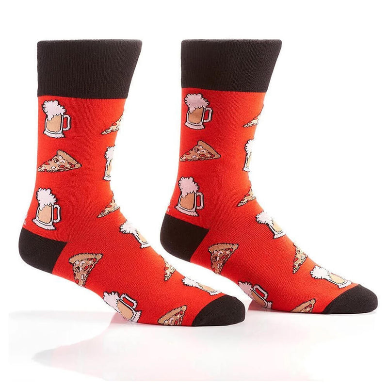 PIZZA AND BEER SOCKS