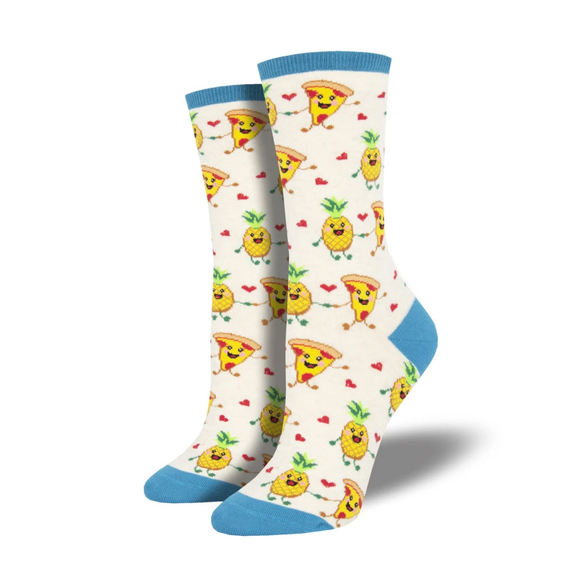 PIZZA LOVES PINEAPPLE SOCKS