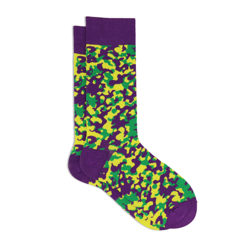 PURPLE CAMOUFLAGE SOCKS