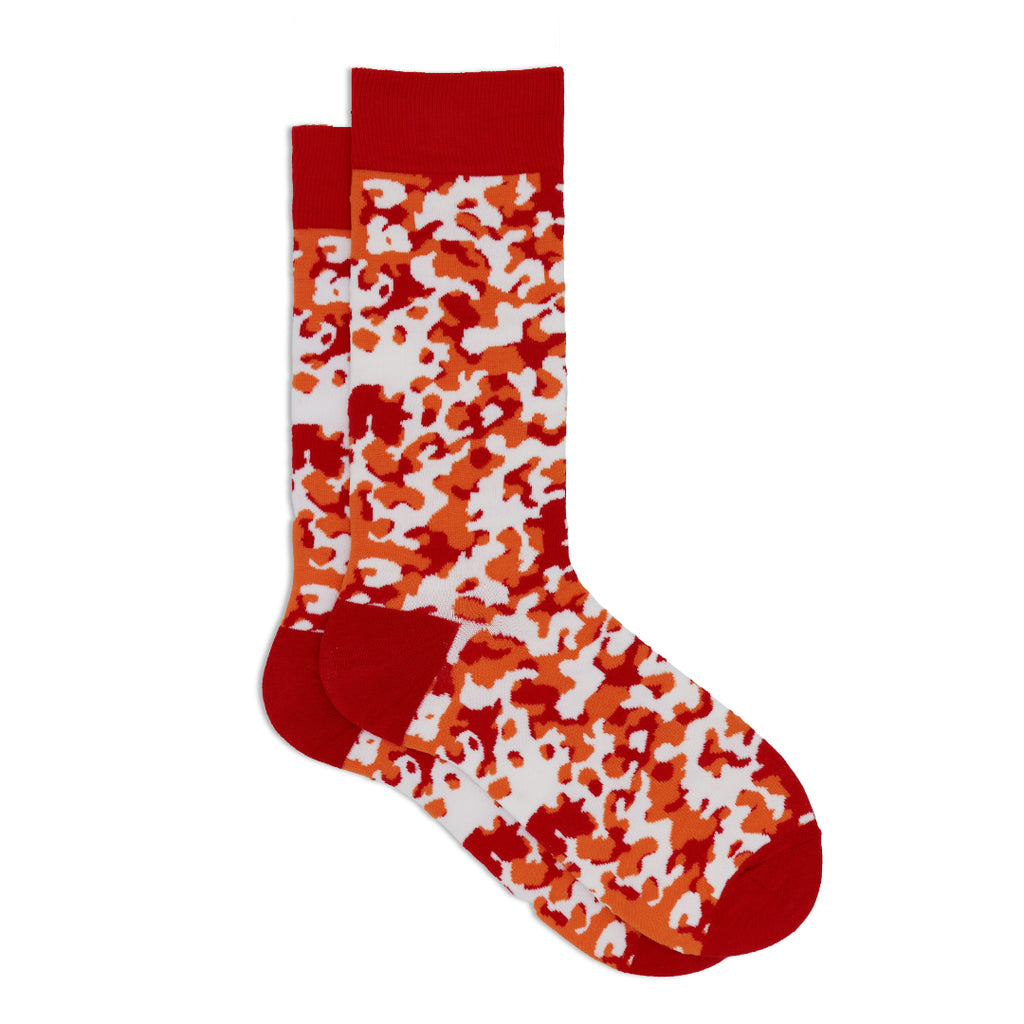 RED CAMOUFLAGE SOCKS