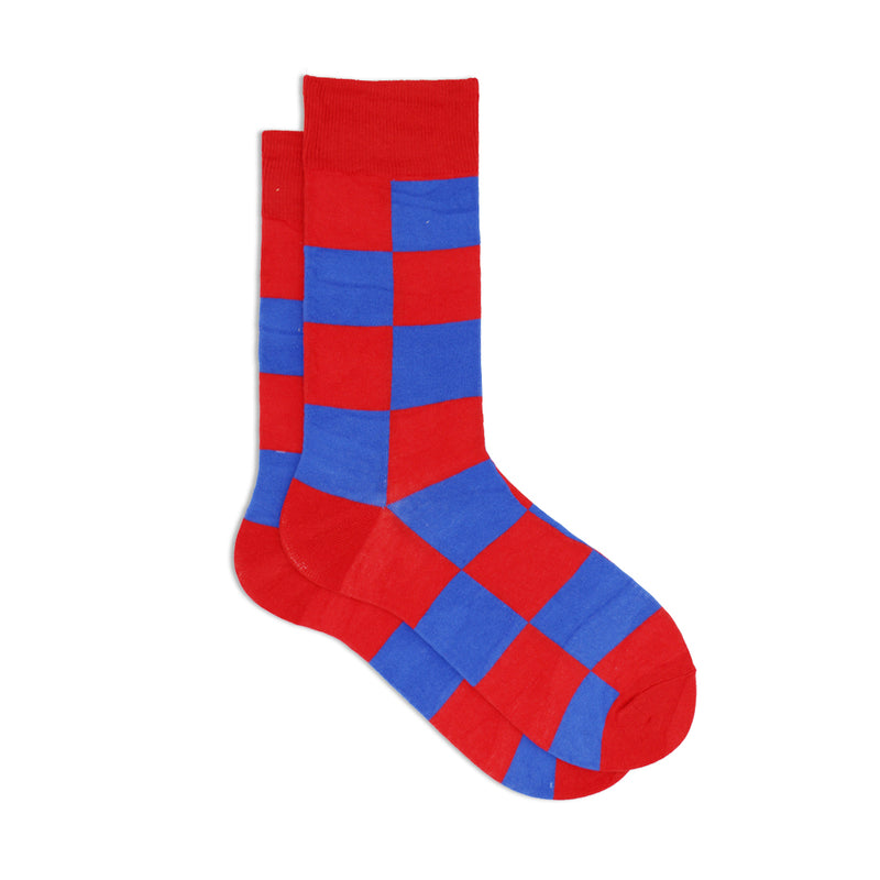 RED SQUARE SOCKS