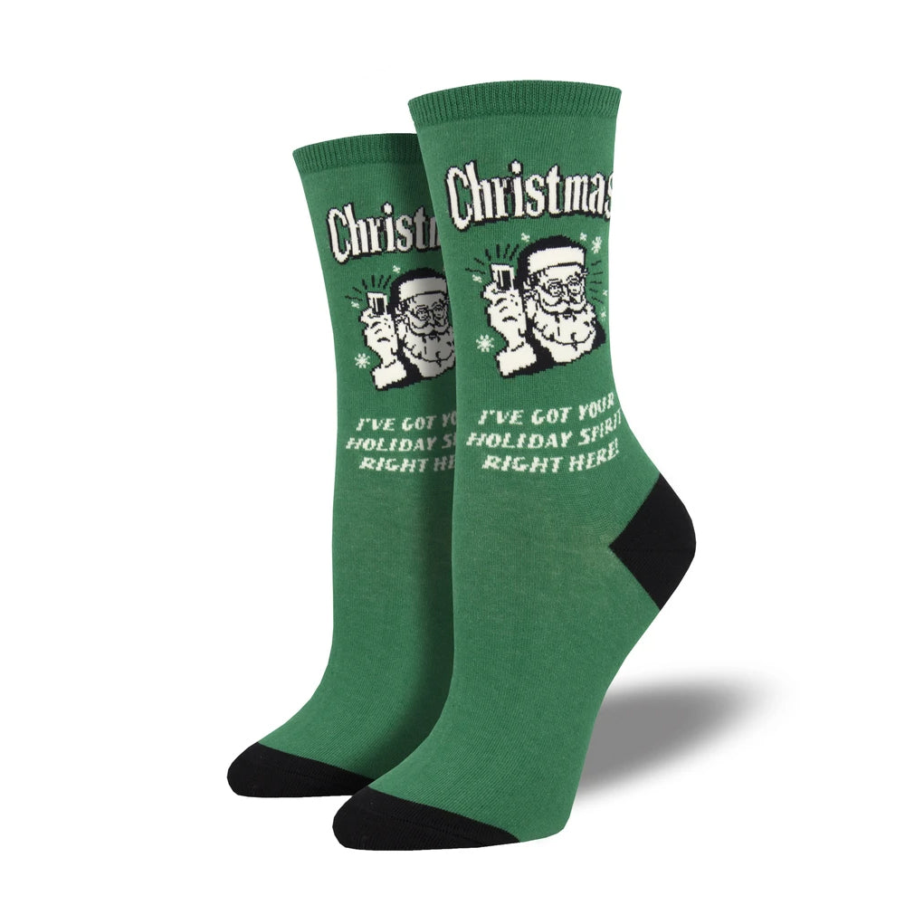 CHRISTMAS SPIRIT SOCKS
