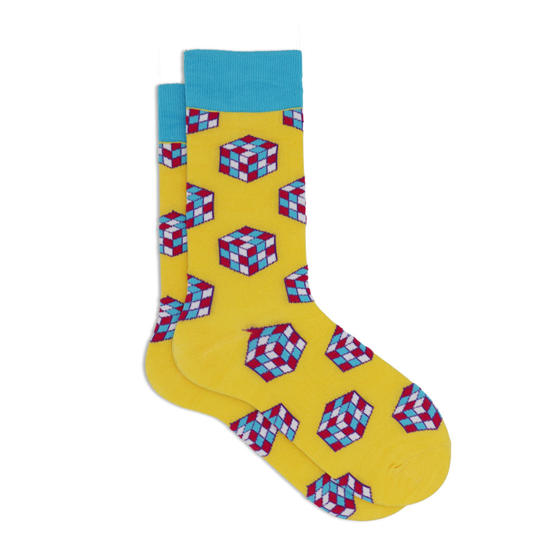 RUBIKS CUBE SOCKS