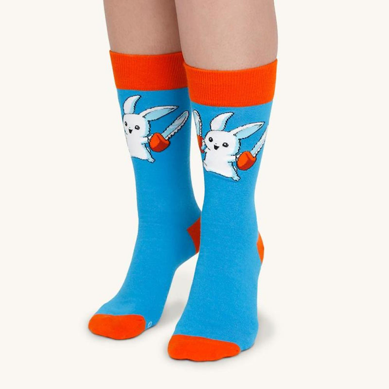 RUNNING WITH CHAINSAWS SOCKS